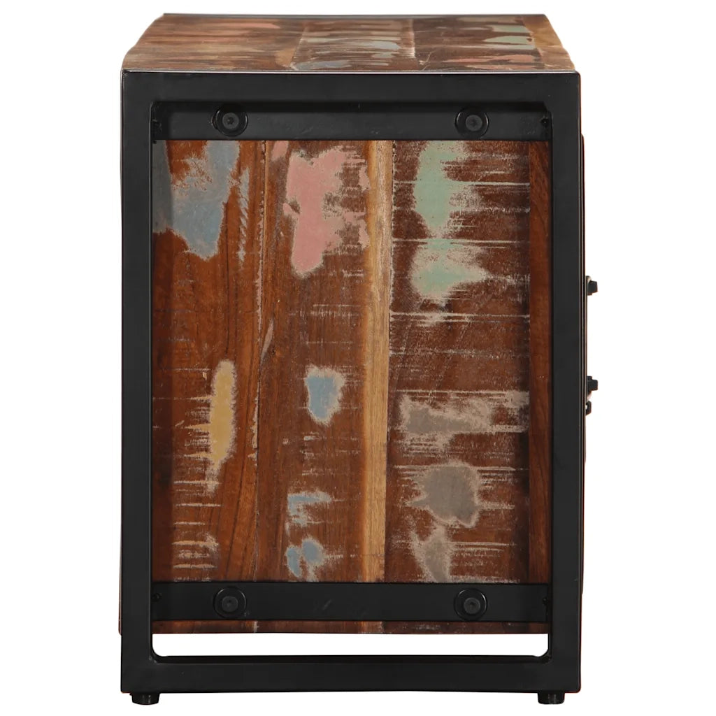 Mobile Porta TV 100x30x40 cm in Legno Massello di Recupero