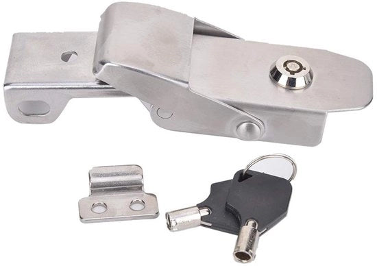 Meccanismo di Blocco a Sfida - Latch in Acciaio Inossidabile - Meccanismo di Blocco - Morsetto - Beugel - Attrezzo - Dimensioni 94 x 36 x 18mm