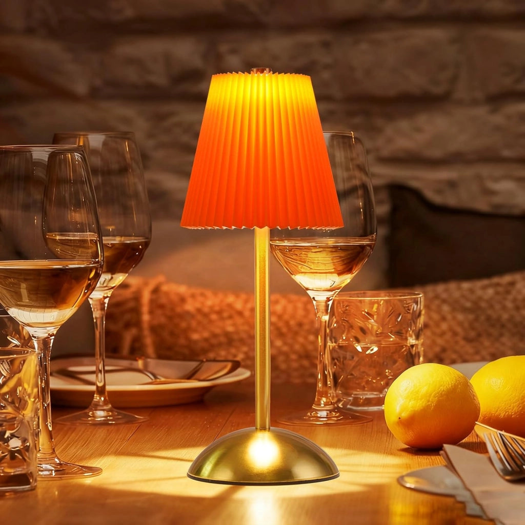 ZMH Lampada da tavolo LED set 2 pezzi wireless 3 temperature colore per sala da pranzo