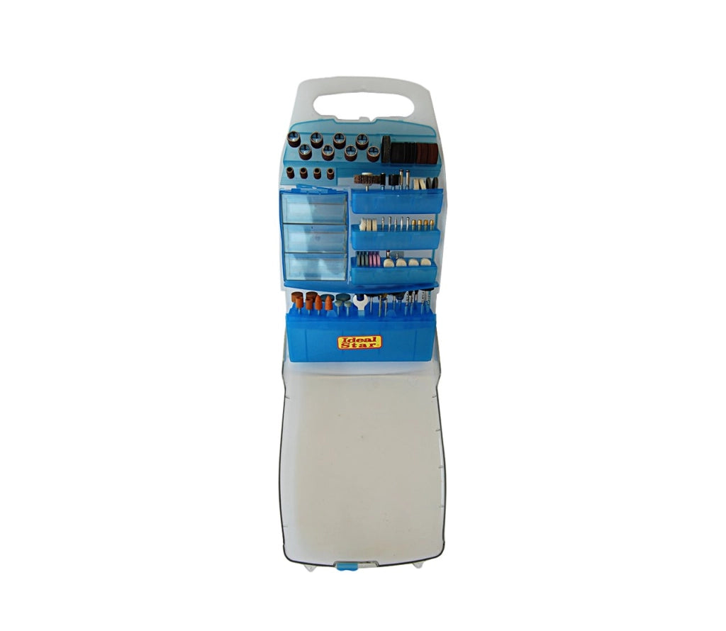 SET ACCESSORI PER MINI TRAPANO '150' 150 pezzi