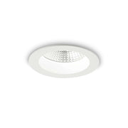 Faretto A Incasso Basic Fi Alluminio Bianco Led 10W 3000K Luce Calda