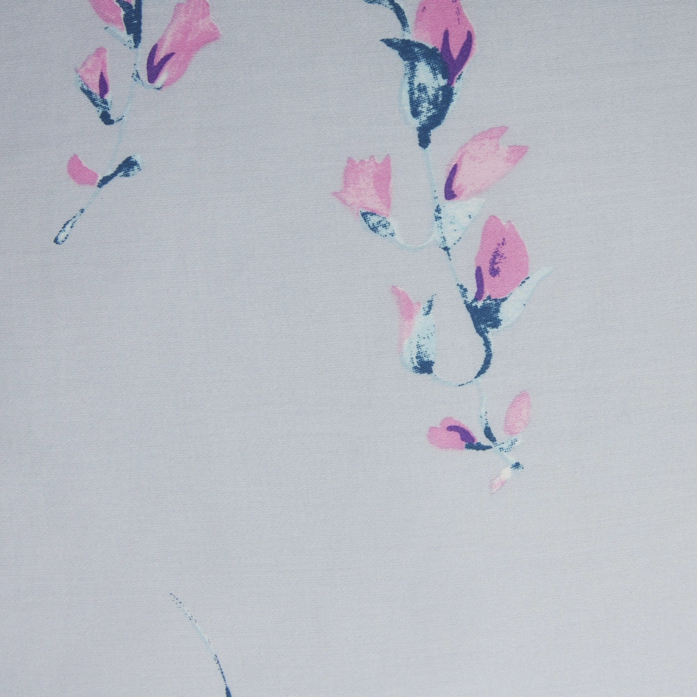 Set di biancheria da letto 155 x 200 cm in cotone a fiori moderno