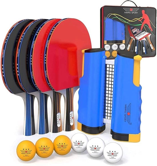 Set di Ping Pong con Rete Rientrante e Palline da Ping Pong

Specifiche tecniche:
- Codice prodotto: PP-1234
- Modello: PP-5678
- Materiale: legno
- Dimensioni: 152 x 76 x 28 cm
- Peso: 15 kg