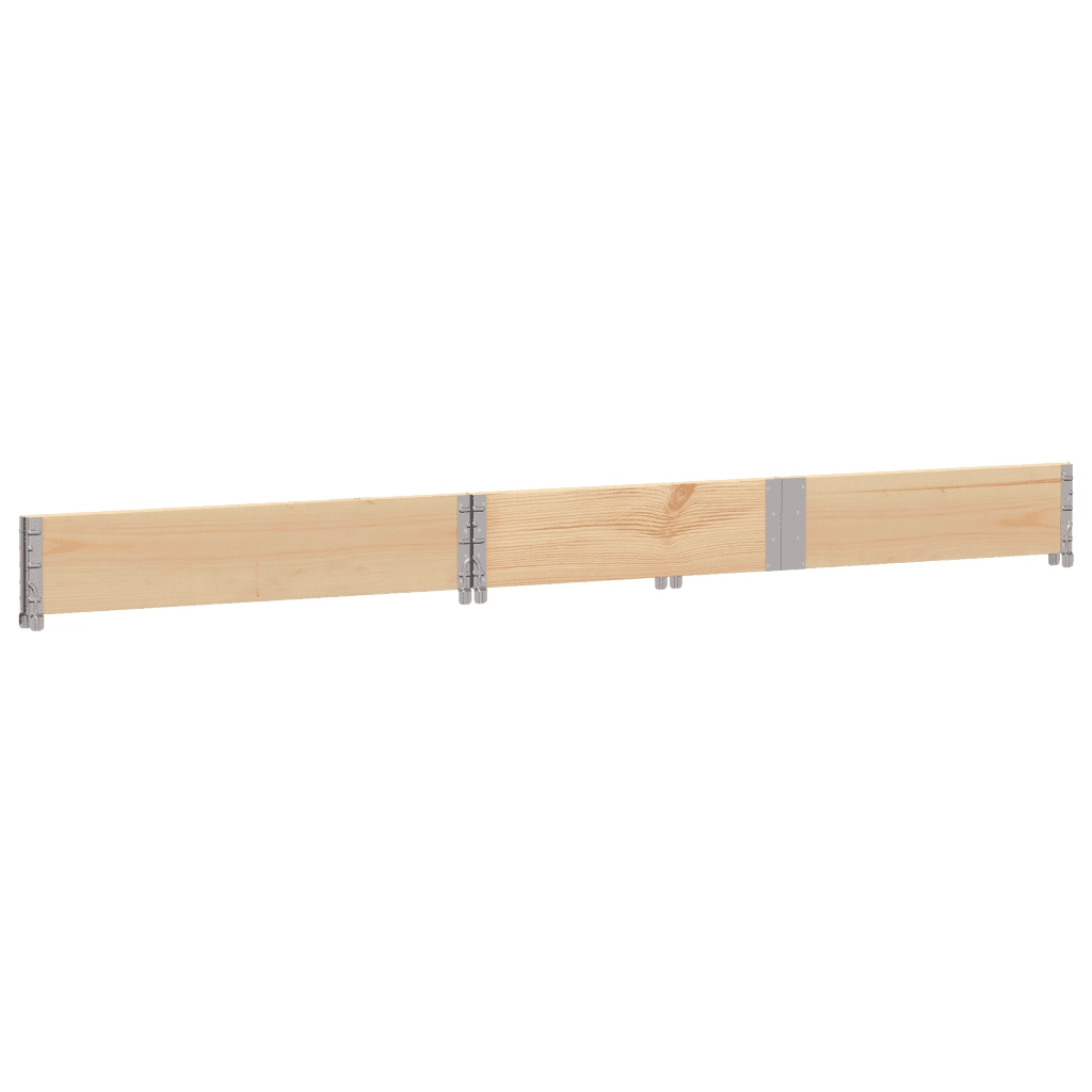 Paretale per Pallet 150x100 cm in Legno Massello di Pino 4010301