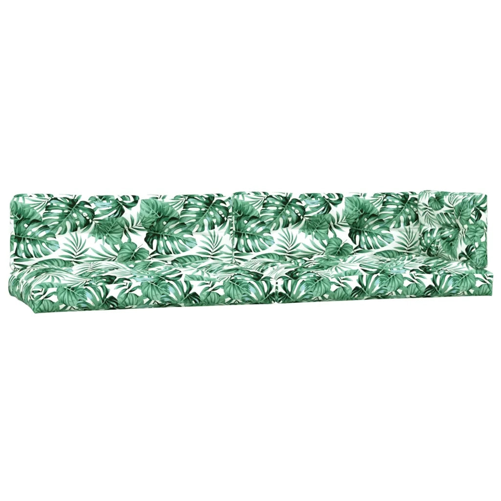 Set Divano Pallet Giardino 3pz con Cuscini Massello Acacia
