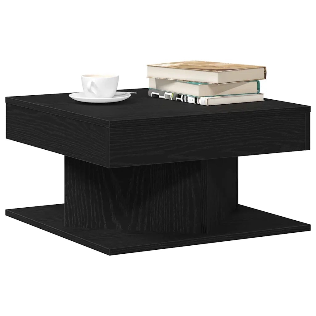 Tavolino da salotto Rovere Nero 57 x 57 x 30 cm 862665