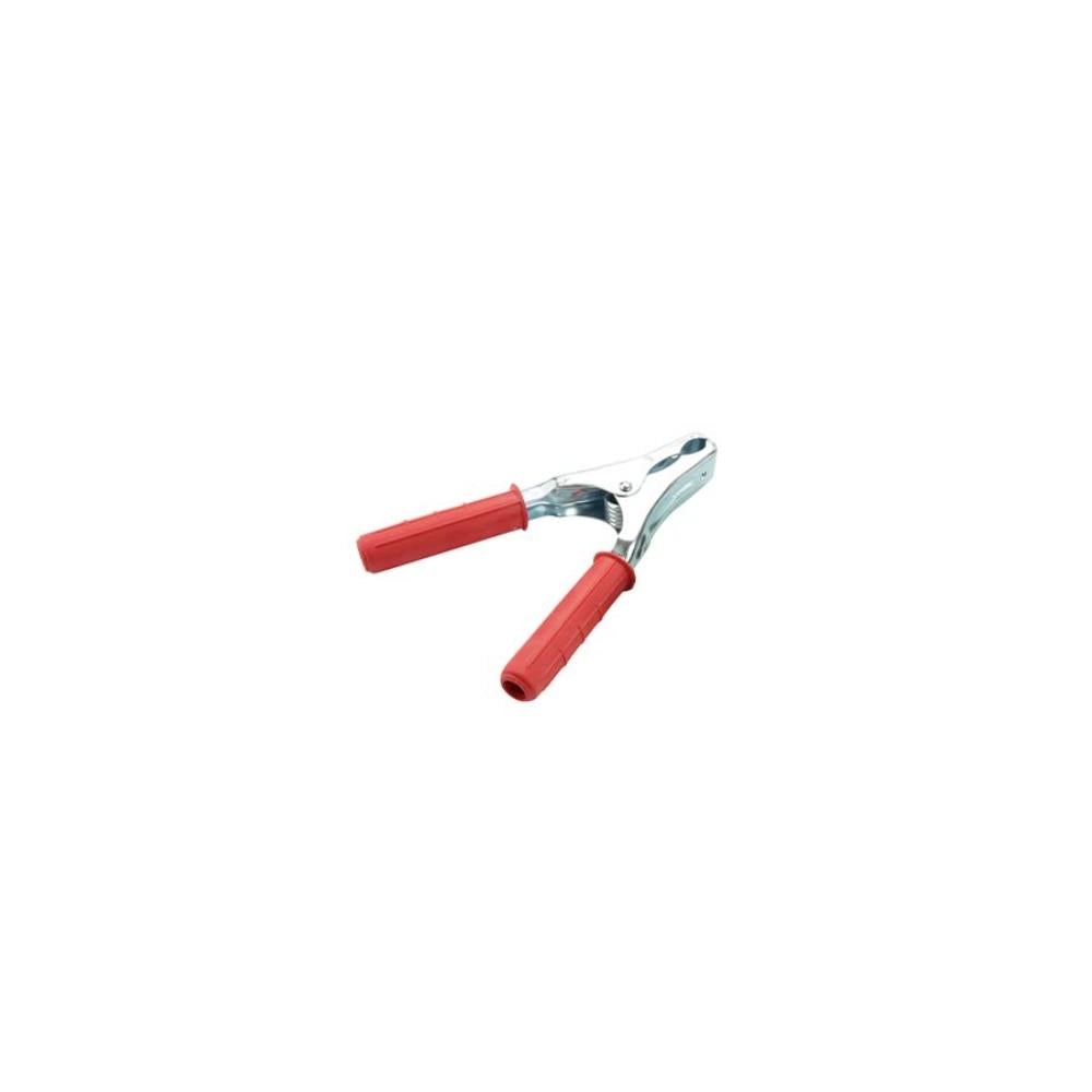 Pinza per batterie manici isolati 120a rossa