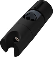 Supporto per doccia regolabile, 19-25 mm, supporto per doccia adattabile, orecchione per doccia da attaccare, nero