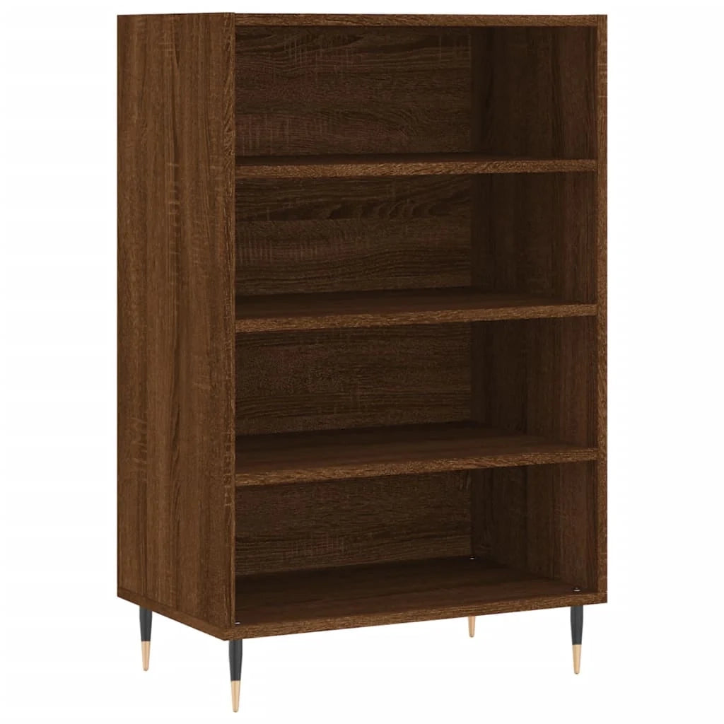 Buffet credenza cassettiera mobiletto mobile contenitore organizer cucina soggiorno salotto alto 57 x 35 x 90 cm legno ingegnerizzato marrone 02_0033728