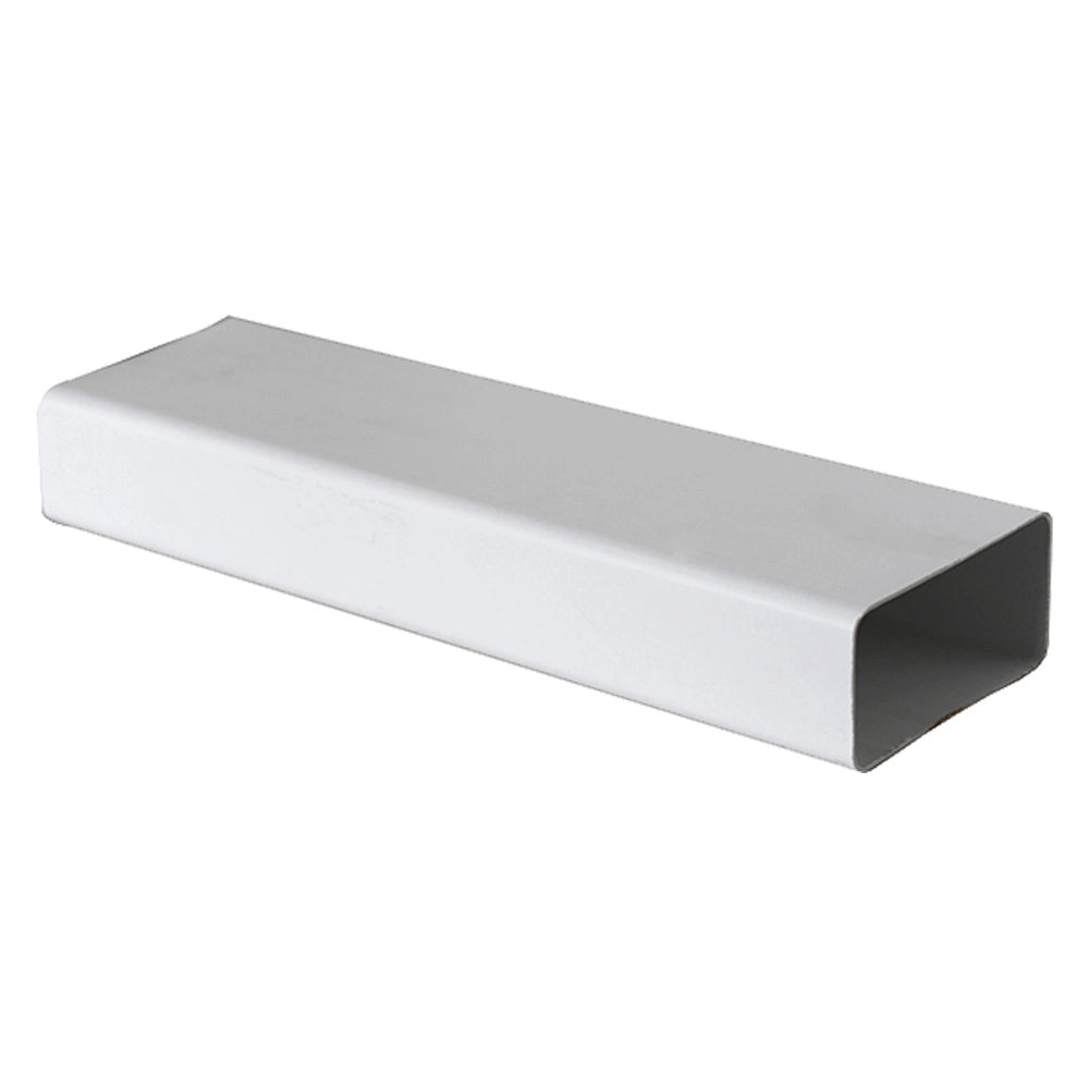TUBO PER AERAZIONE CANALIZZATA mm. 120 x 60 - mt. 1  - LA VENTILAZIONE
