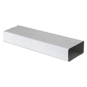 TUBO PER AERAZIONE CANALIZZATA mm. 120 x 60 - mt. 1  - LA VENTILAZIONE