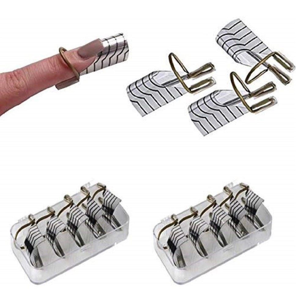 Trade Shop - Cartine Cartina Pl Teflon Allungamento Ricostruzione Unghie Nail Art Riutilizzab -