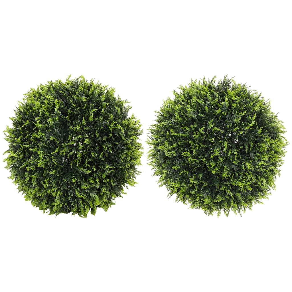 Piante Artificiali Set 2 Pezzi ¨C zephmum ¨C Verde 45 cm
