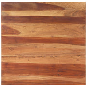 Piano Tavolo in Legno Massello di Acacia 15-16 mm 80x80 cmcod mxl 105292