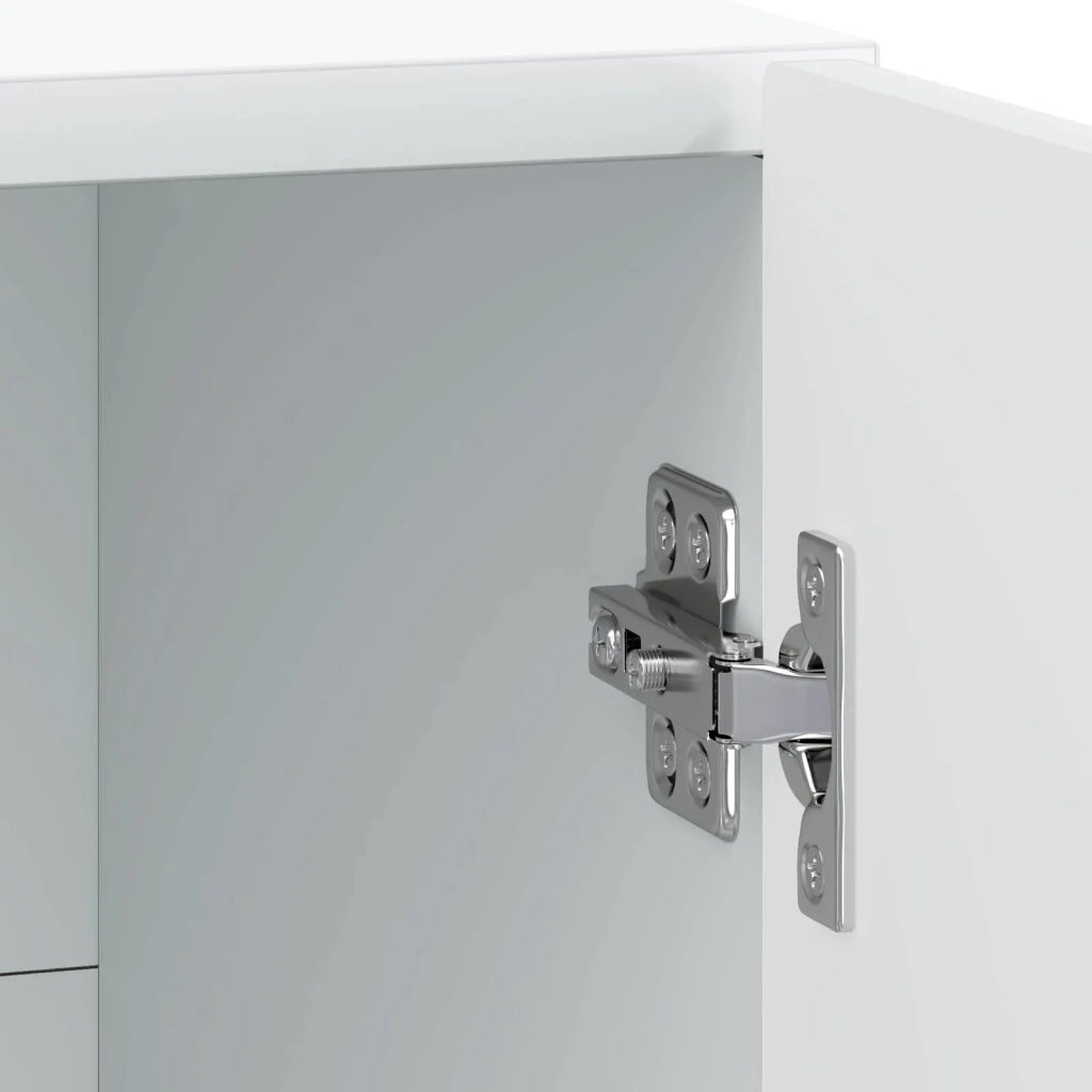 Armadio da Notte 2 pcs Bianco 43 x 34,5 x 50 cm 894566