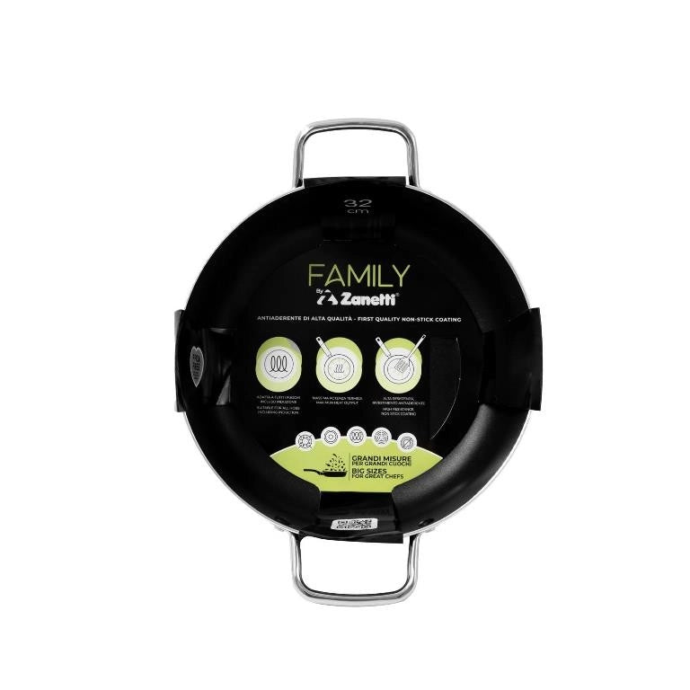 Tegame Antiaderente anche Induzione Extralarge Family 32 cm