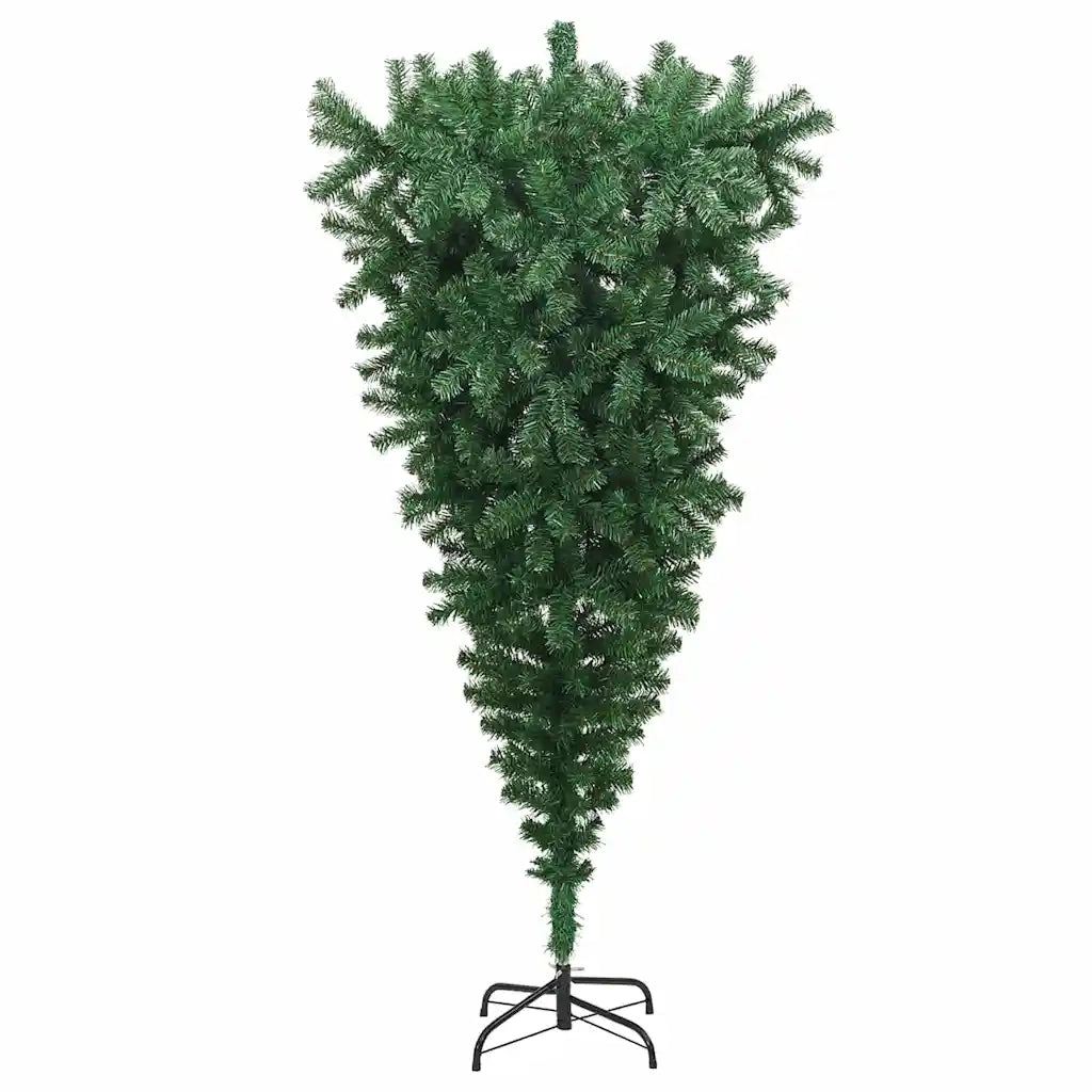 Albero di Natale artificiale pre-illuminato capovolto con set di palline 3396879