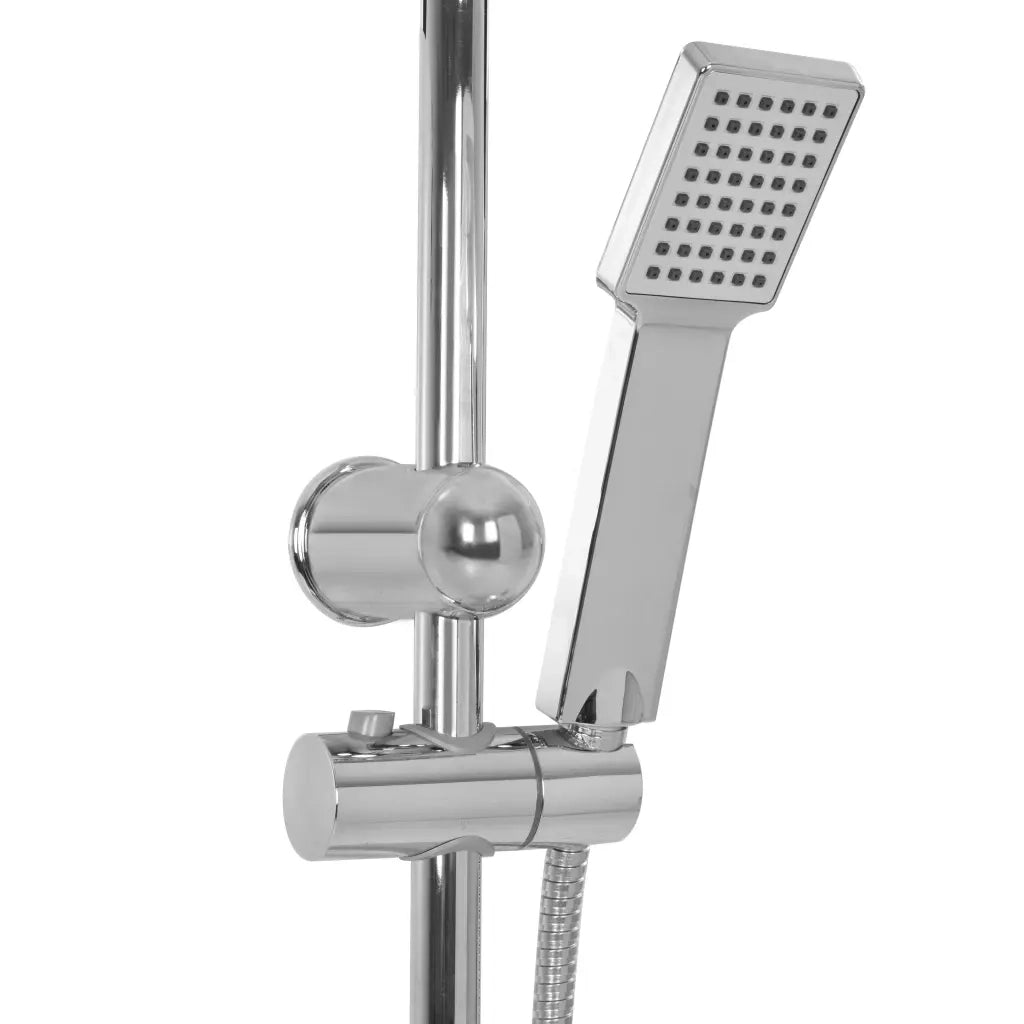 Set per Doccia a Doppio Soffione con Doccetta Acciaio Inox CFW7659189