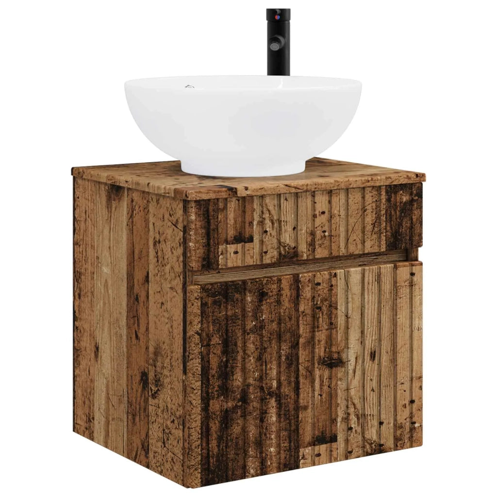 Mobile lavabo da parete Legno antico 49 x 44,5 x 66,5 cm 890610