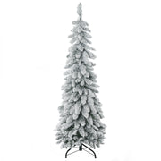 Albero di Natale artificiale ¨C Zephmum ¨C Verde 135 cm con base in acciaio pieghevole