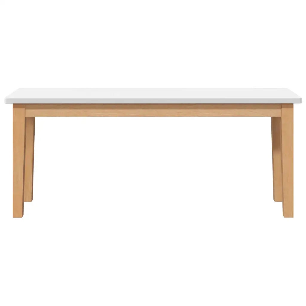 Panca 110 cm in Legno Massello di Hevea 4102605