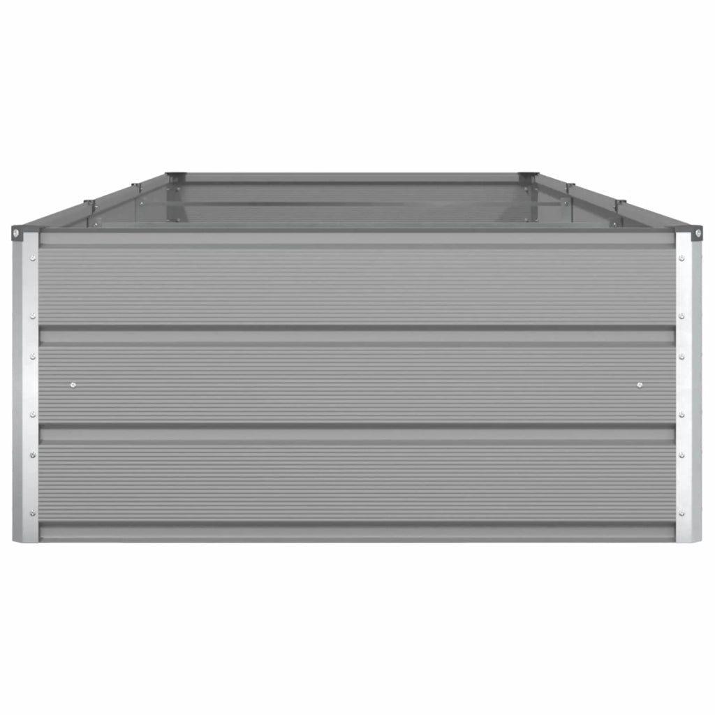 Fioriera Grigio chiaro 290 x 100 x 45 cm Acciaio zincato