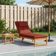 Cuscino per Lettino GEMERT 100% Poliestere Rosso 947522
