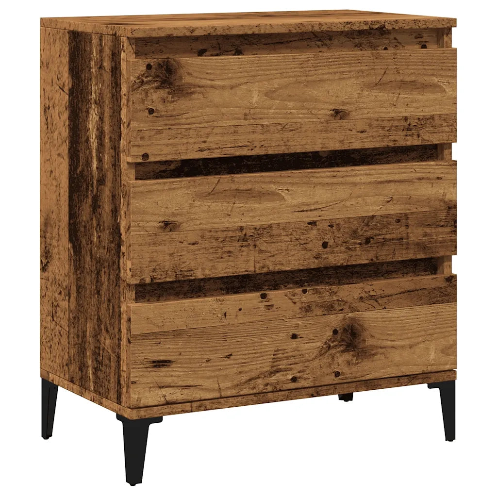 vidaXL Credenza Legno Vecchio 60x35x70 cm in Legno Multistrato