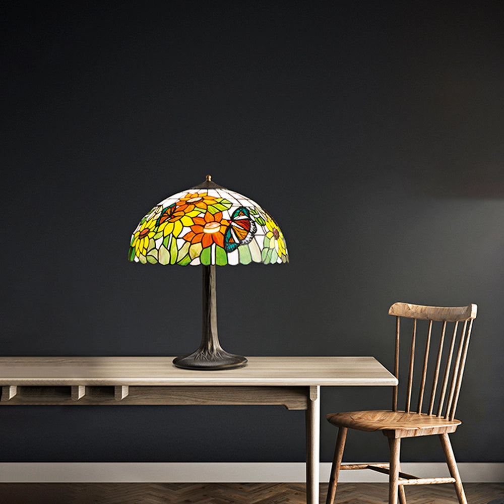 SUNFLOWER SOLO BASE BRUNITO H.56CM 1 LUCE ATTACCO E27