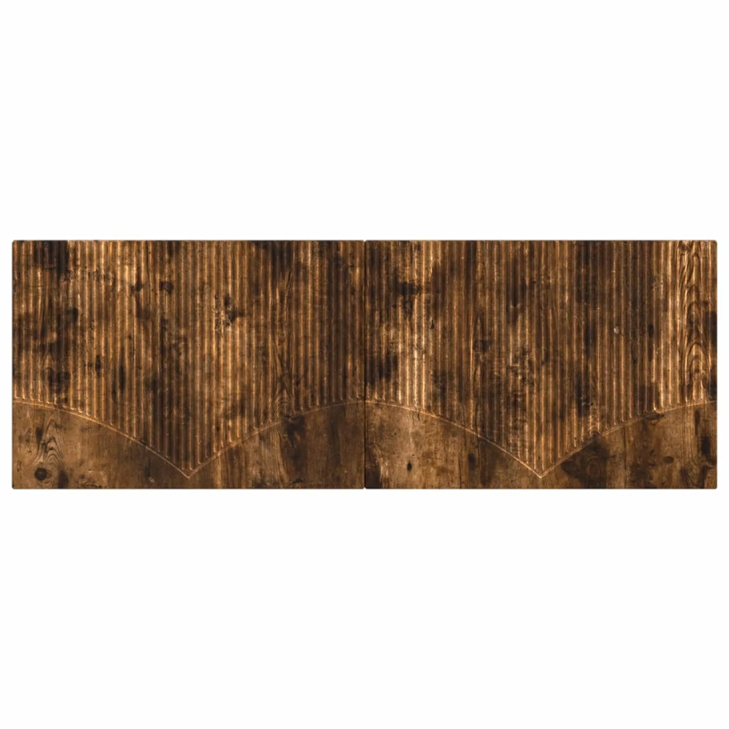 Testiera da Muro HOORN Rovere Fumo Legno ingegnerizzato 897400