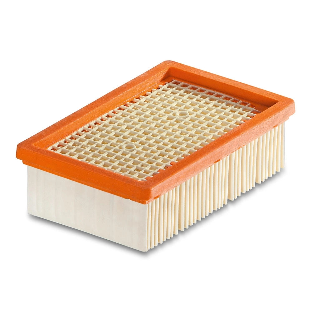Filtro Plissettato Piatto Per Aspiratore KARCHER WD 4 - 5 - 6