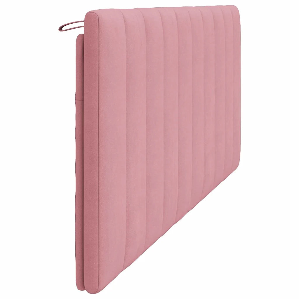 Cuscino Testiera Hanko Rosa 200 cm in Velluto CFW2459048