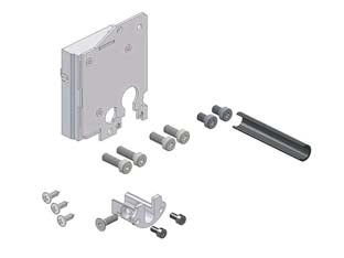 CUORE DI RICAMBIO CILINDRO EUROPEO PER PORTE BLINDATE 25C  DX (25CXDZB)    SECUREMME