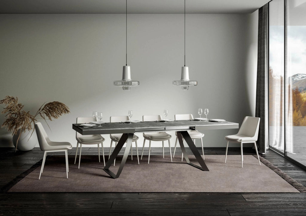 Tavolo Allungabile 180-440x90x77 cm Proxy Evolution Cemento
