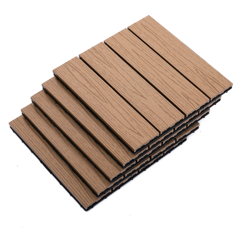 Griglia per Terrazzo ¨C zephmum ¨C 11 Pezzi, 30x30 cm