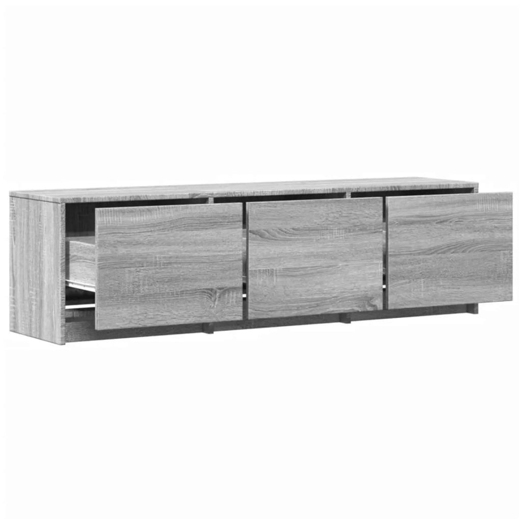 Mobile TV Grigio Sonoma 140 x 34 x 40 cm Legno multistrato