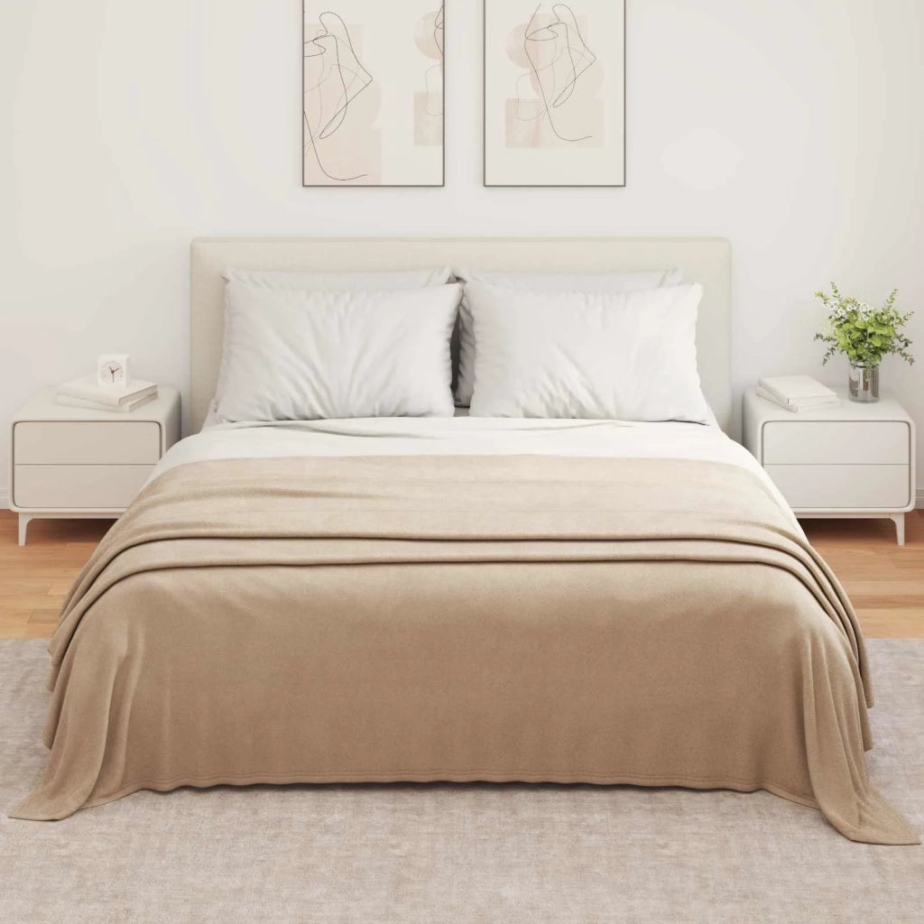 Coperta Cammello 350 x 270 cm Panno