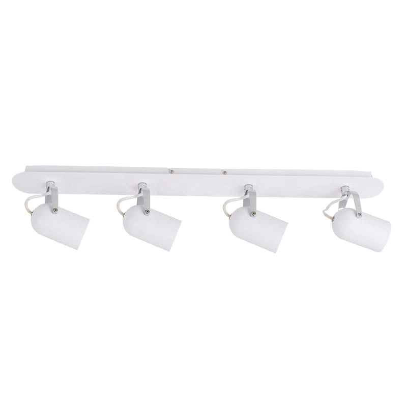 Plafoniera Italux Lumen bianca/cromo 4xGU10 orientabile