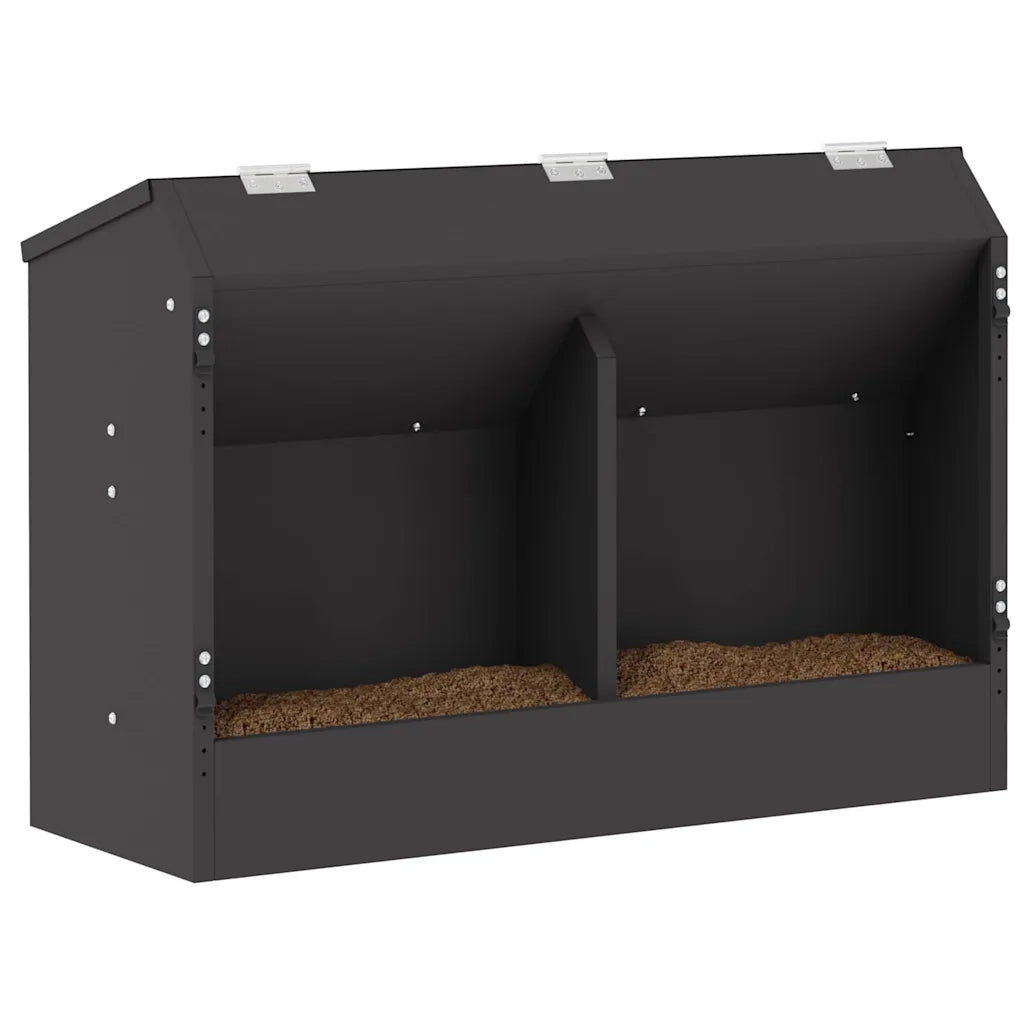 Mangiatore per conigli Nero 64.5 x 25.5 x 45.5 cm CFW4643812