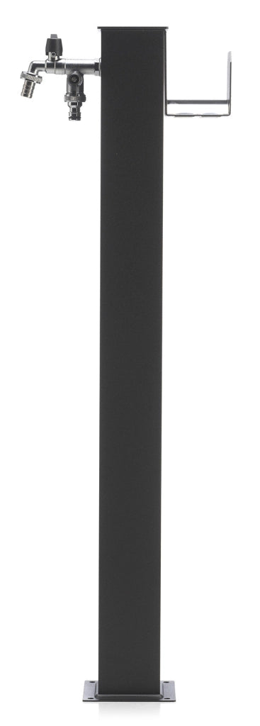 Fontana da Giardino con Doppio Rubinetto Belfer 42/QRR Grigio Antracite
