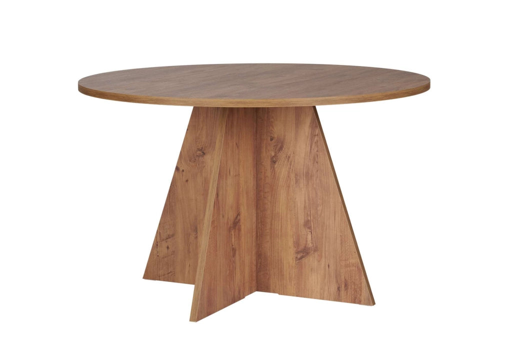 Tavolo da pranzo in legno "Virella" - 120 x 120 x 75 cm - Pino atlantico