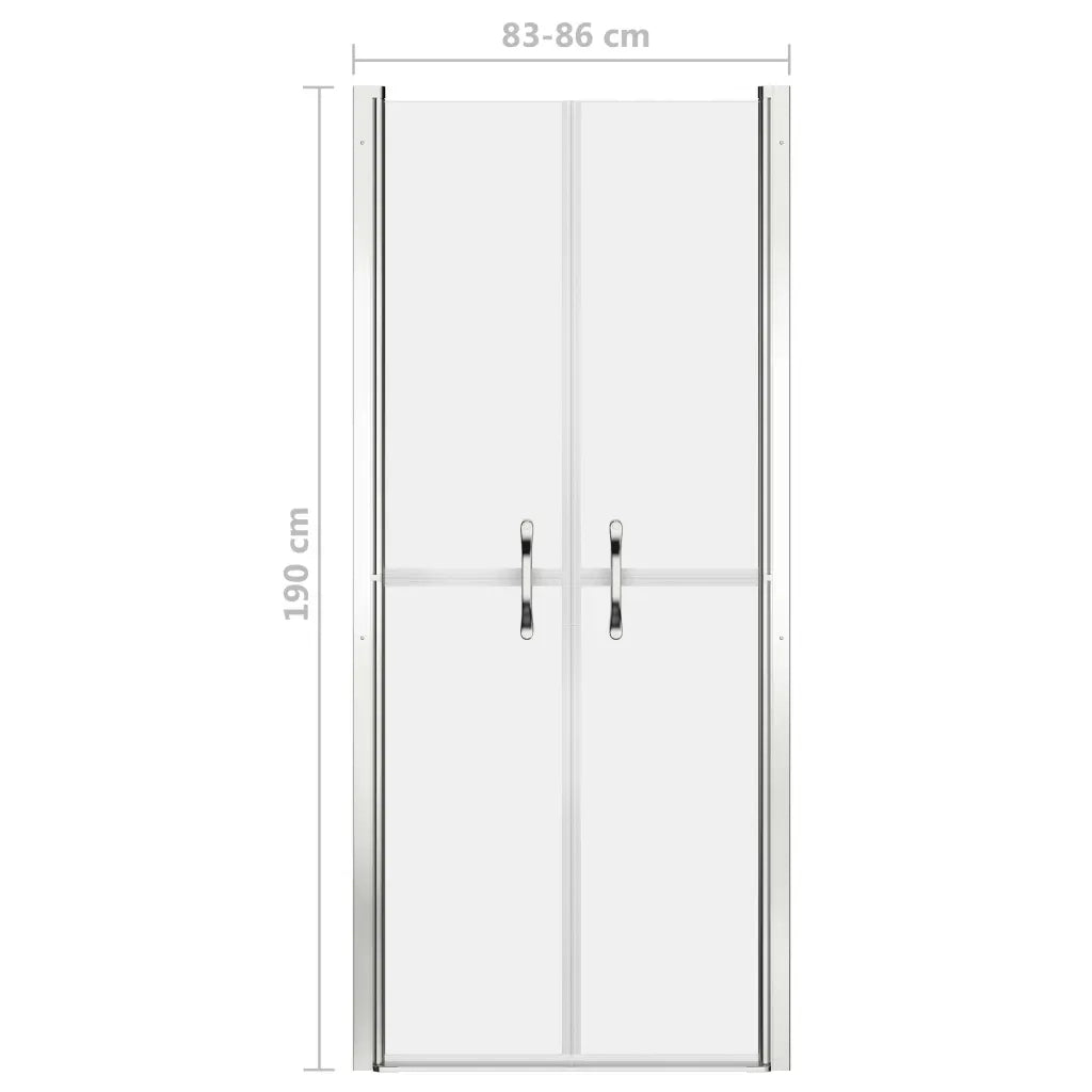 Porta per Doccia in ESG Satinato 86x190 cm CFW2772551