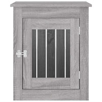 Gabbia Cani da Arredamento Grigio Sonoma 55x75x65cm Multistrato 838321