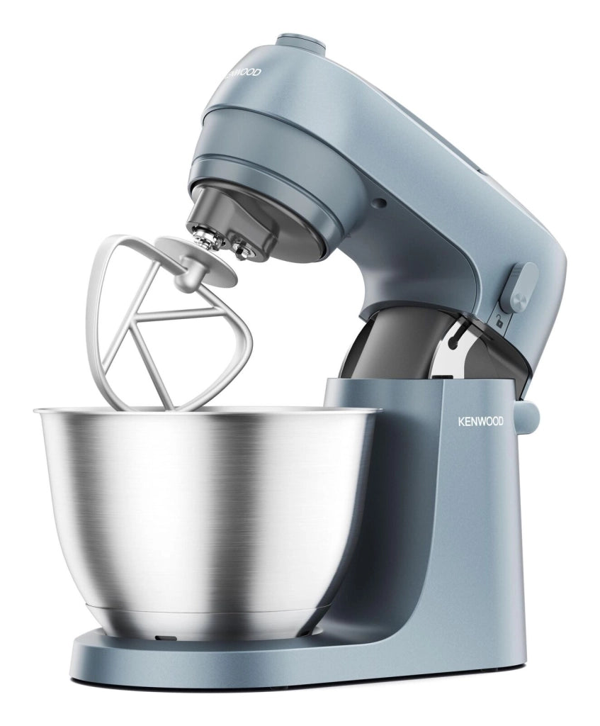 Kenwood KZM35.000GY Go Impastatrice Planetaria 800W 4L 6 Velocita' 3 Ganci Miscelazione colore Blu