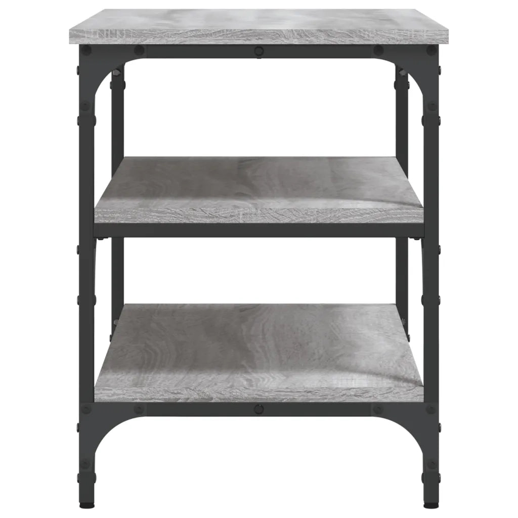 Panca Porta Scarpe Grigio Sonoma 70x38,5x49cm Legno Multistrato 839041