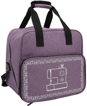 Cassa per Macchina da Cucire con Grande Capacità - Carrello per Macchina da Cucire - Borsa Impermeabile - Tasca di Ricarico - Cinturino per Spalla - Schede Multiple - Cassa per Macchina da Cucire