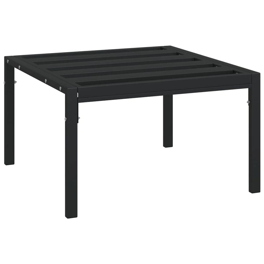 Set di mobili da giardino mobili da esterno 7 pezzi con cuscini acciaio grigio bambù 02_0017181