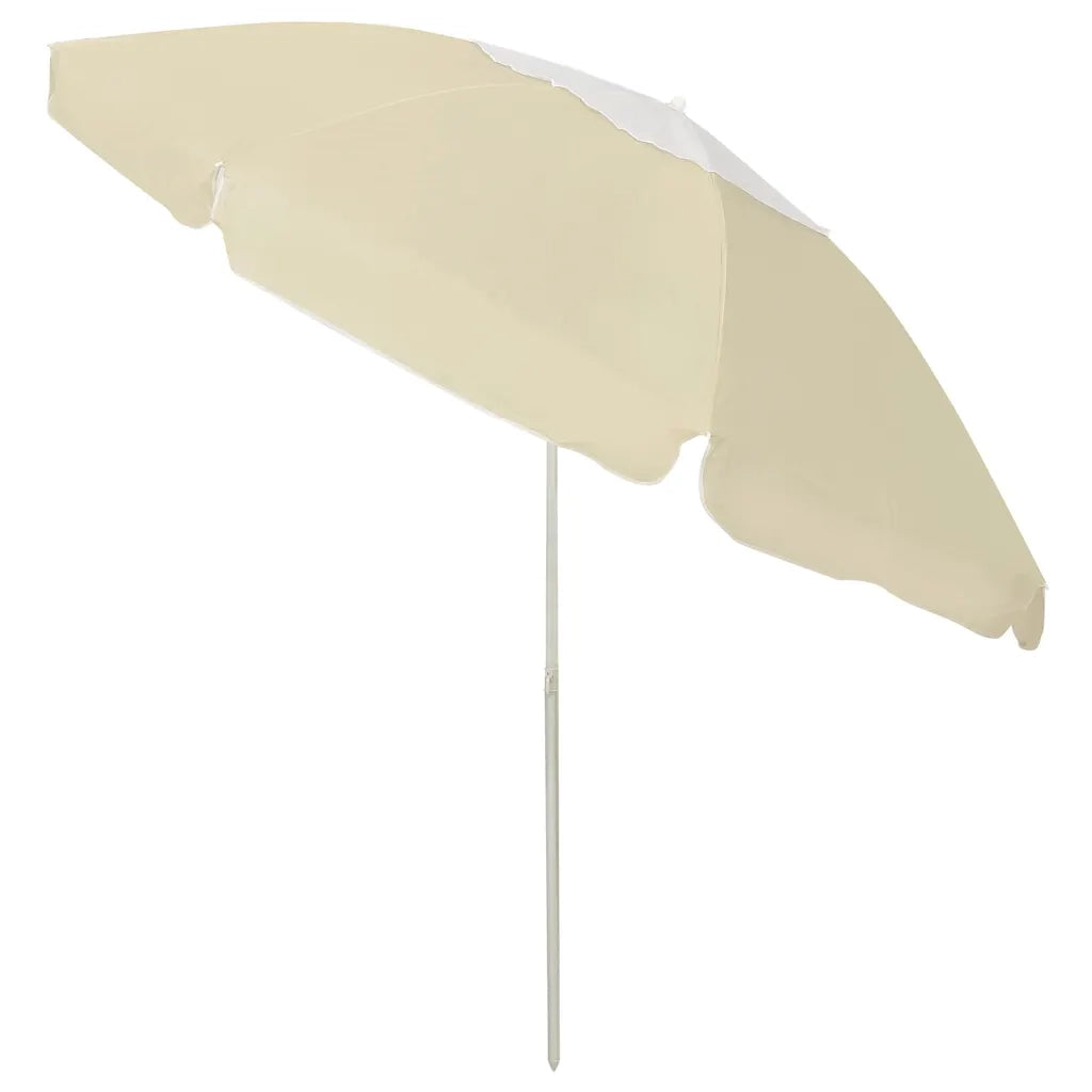 Ombrello | Parasolne da Spiaggia Giallo Sabbia 240 cm
