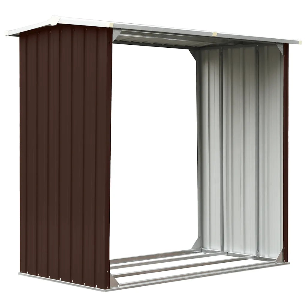 Capannone in Acciaio Zincato 172x91x154 cm Marronecod mxl 97316