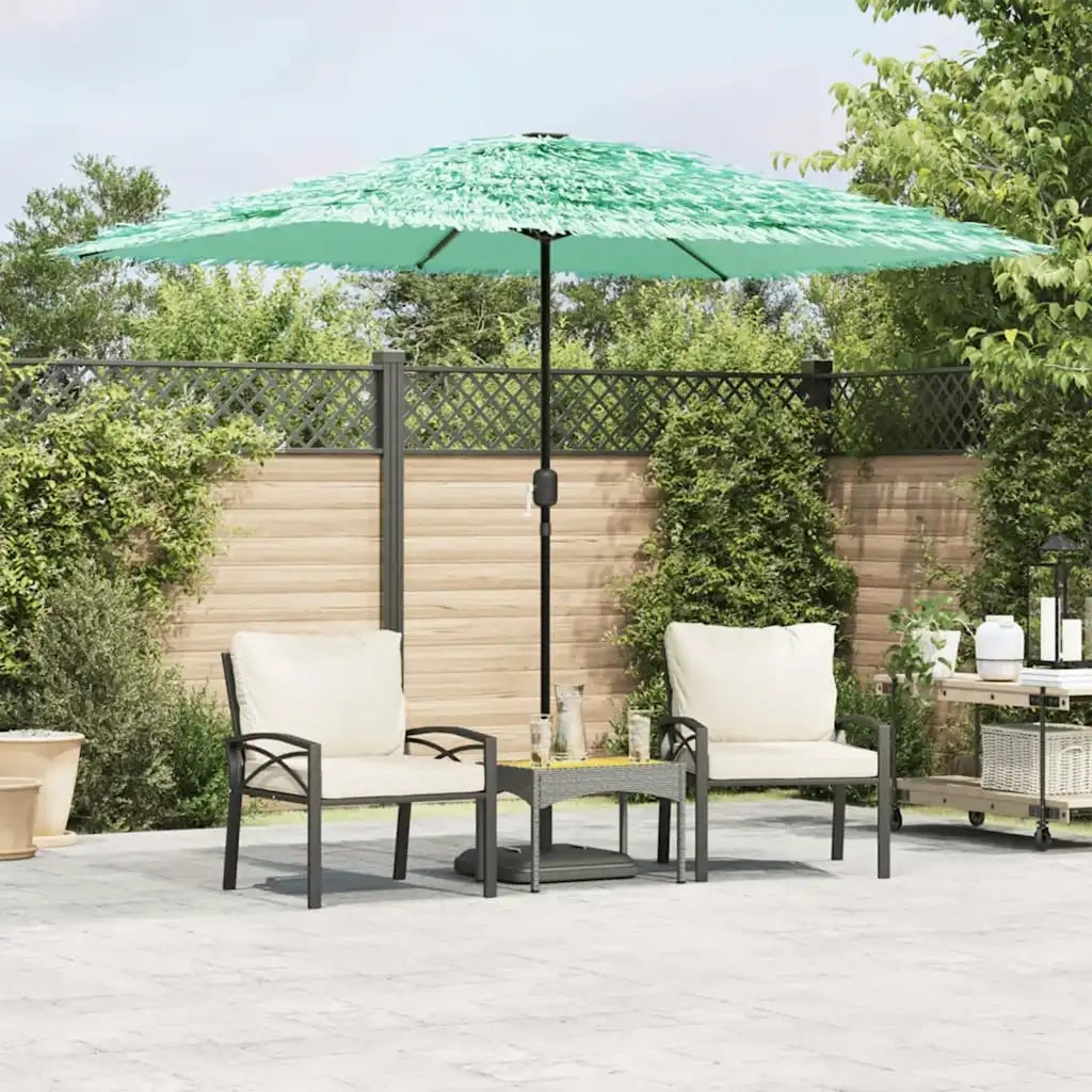 Ombrello | Parasolne Giardino con Palo in Acciaio Verde 300x200x250 cm